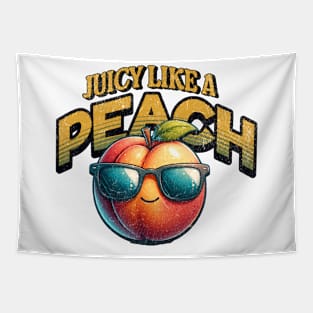 Juicy Like A Peach Tapestry