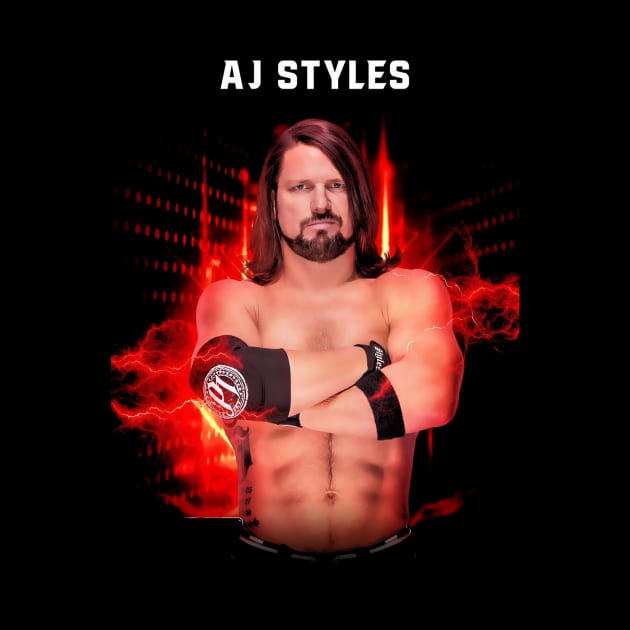 A.J Styles by Crystal and Diamond