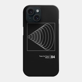 Shout - Minimalist Style Graphic Artwork Phone Case