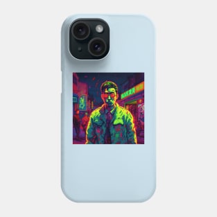 Asian Korean Zombie in eyeglasses Phone Case