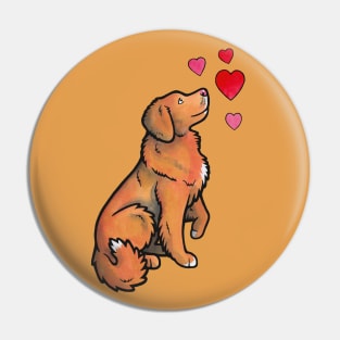 Toller love Pin