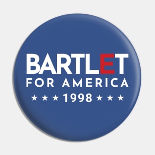 Bartlet For America Pin