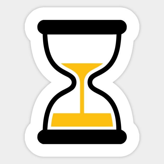 Sandglass Hourglass Running Out of Time Icon Emoticon - Sandglass ...