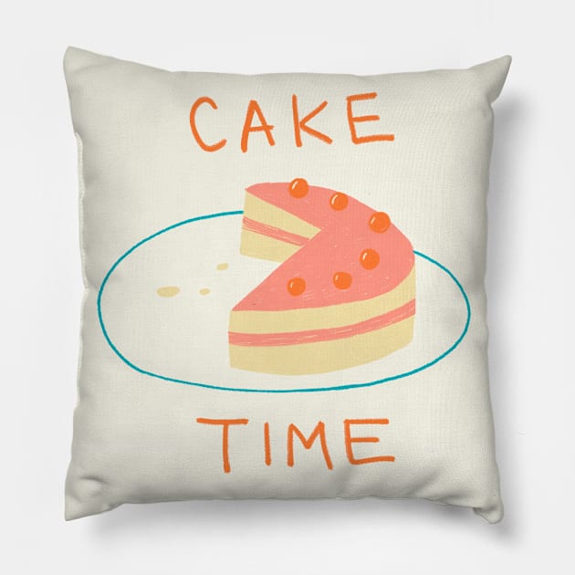 Cake_Time_ Pillow by GiuliaM