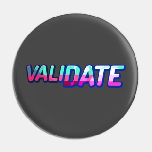 ValiDate logo Pin