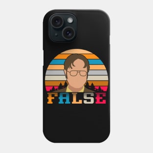 Dwight Schrute False Phone Case