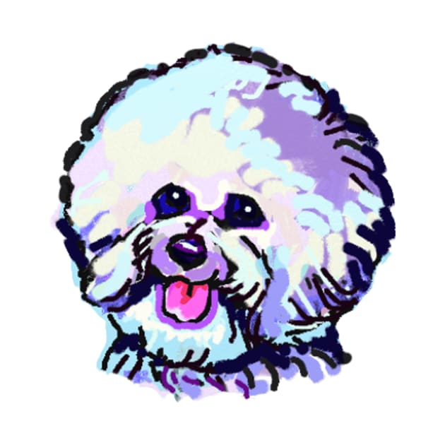 The happy Bichon Love of My Life by lalanny