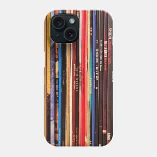 Indie Rock Vinyl Records Phone Case