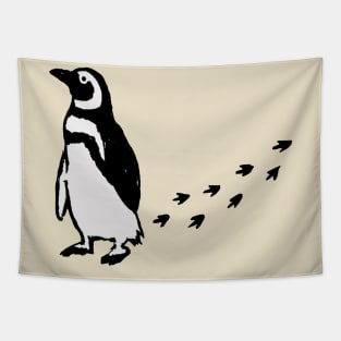 Penguin feet Tapestry