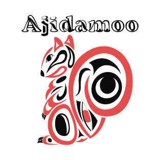 Indigenous Squirrel (Ajidamoo) T-Shirt