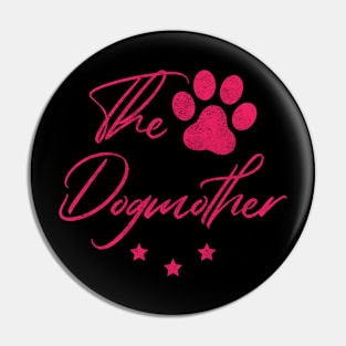 The Dogmother pawprint Pin