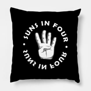 Suns In Four 4 Pillow