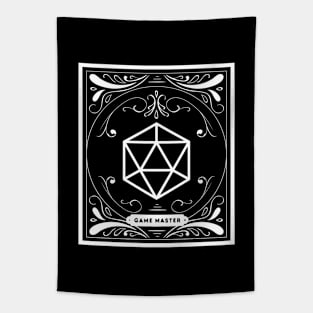 Retro Game Master D20 Dice Gamemaster Roleplaying Addict - Tabletop RPG Vault Tapestry