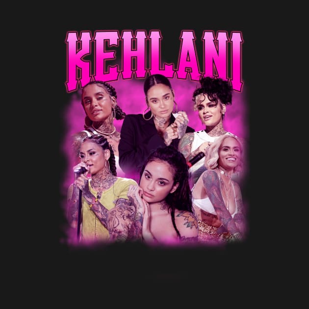 RETRO VINTAGE KEHLANI BOOTLEG STYLE by Archer Expressionism Style