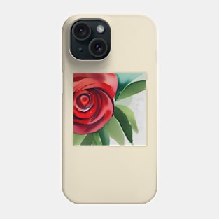 Watercolor Rose Phone Case