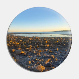 Beach Rocks at Golden Hour Pin