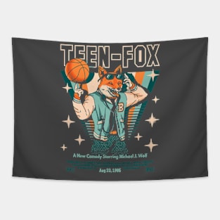 Teen Fox Tapestry