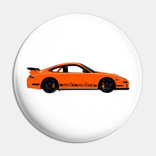 Pumpkin Racer – 997 GT3 RS Inspired Pin