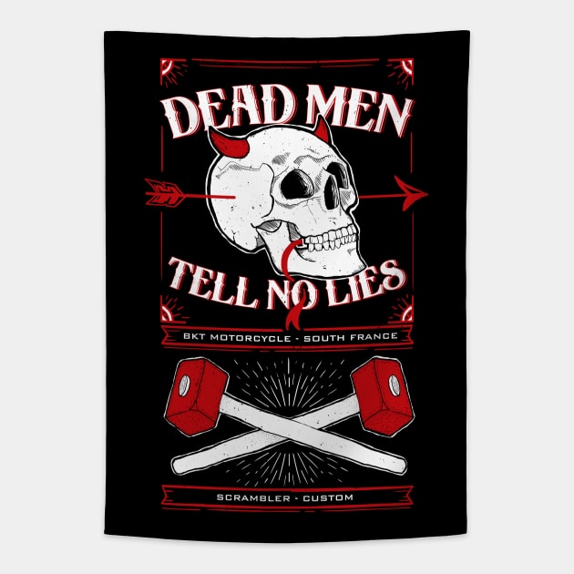 Dead men tell no lies Tapestry by Bishok