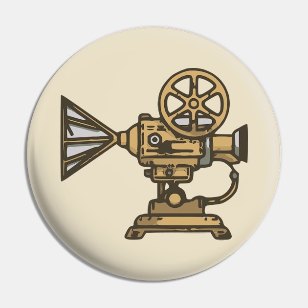 Silent film projector Pin by design/you/love