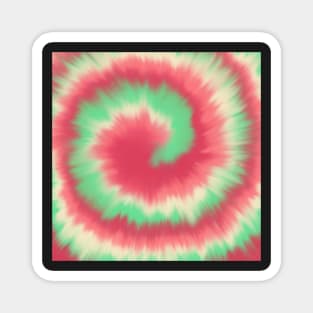 Watermellon Tie Dye Magnet