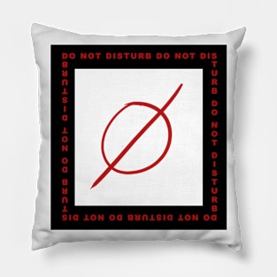 Do Not Disturb Pillow