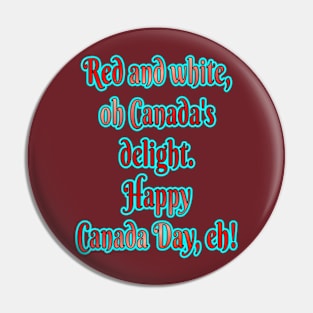 Maple Dreams: Celebrating Canada Day Pin