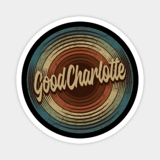 Good Charlotte Vintage Vinyl Magnet