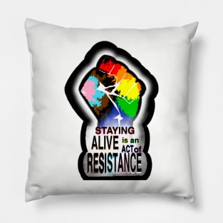 Queer Resistance Pillow