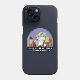 Cat dinosaur Phone Case