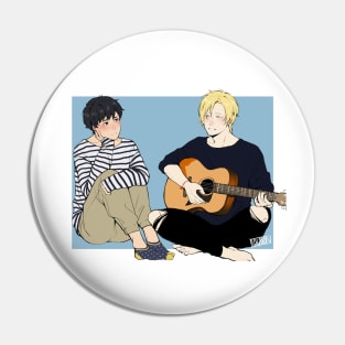 Asn and Eiji Sing Me a Song Pin