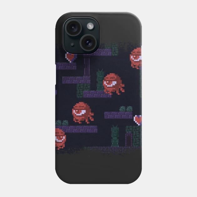 Monoeyes Phone Case by Kari Likelikes