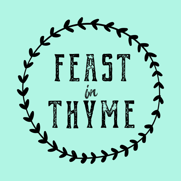 Feast In Thyme Leafy Logo by Feastinthyme