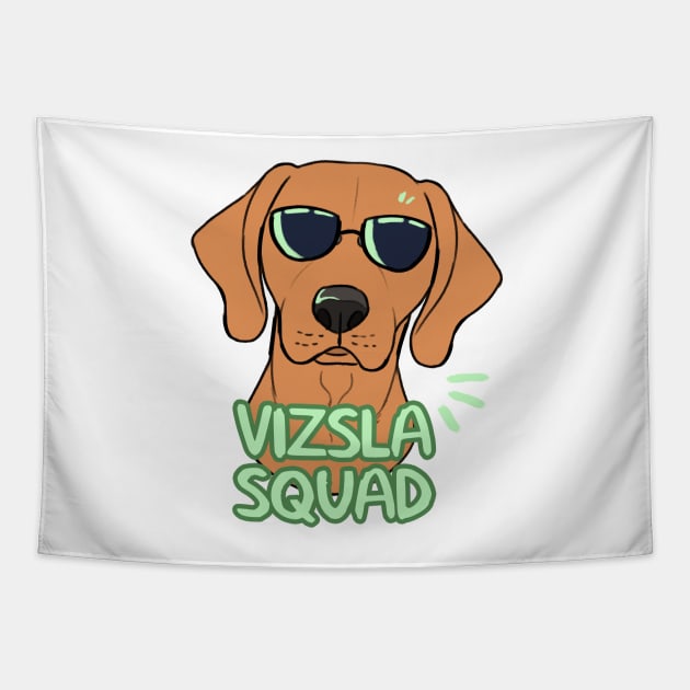 VIZSLA SQUAD Tapestry by mexicanine