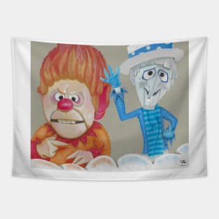 The Heat and Snow Miser Tapestry