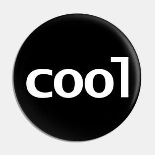 Cool Minimal Typography White Text Pin