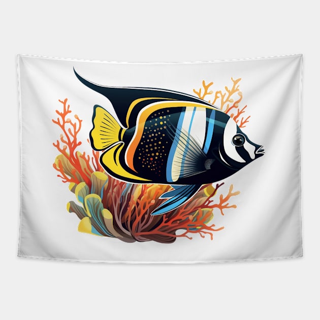 Moorish Idol Tapestry by zooleisurelife