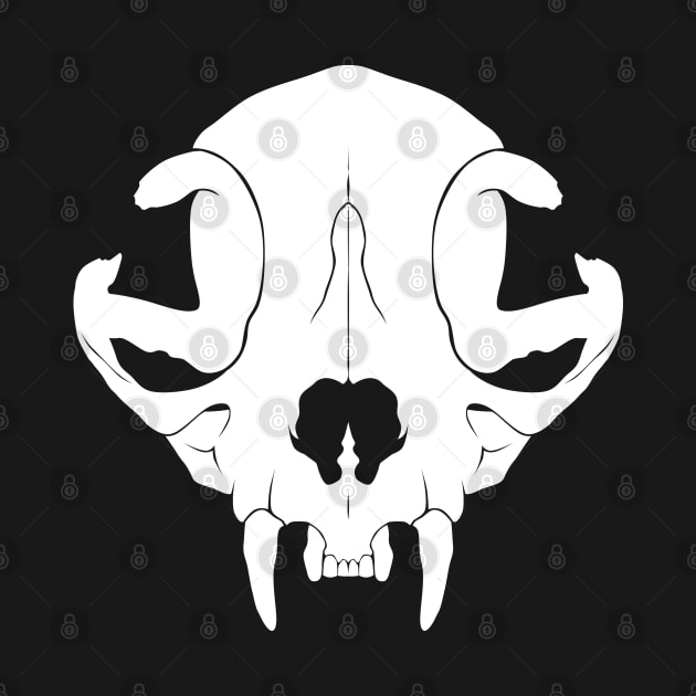 Cat Skull by DeguArts