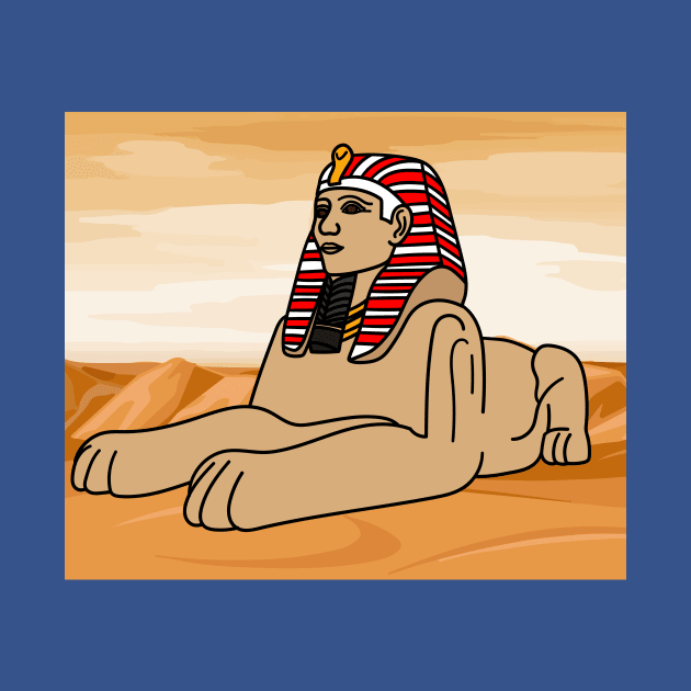 Egypt Sphinx Pharaopyramides Timeless by flofin