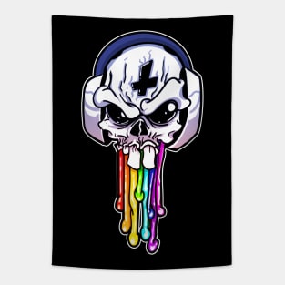Rainbow Puke Tapestry