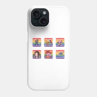 Pride Summer Gaming Sticker Pack 01 Phone Case