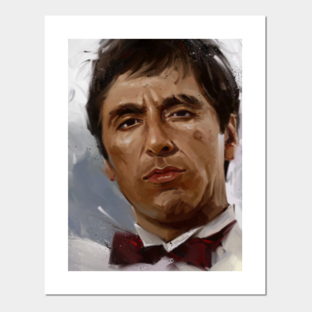 Tony Montana Tony Montana Posters And Art Prints Teepublic