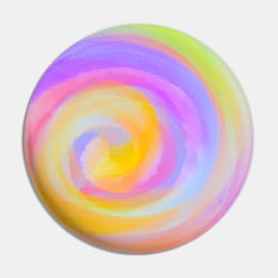 Plain Watercolor Tie-dye Pin