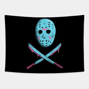 Jason Skull and crossbones Tapestry