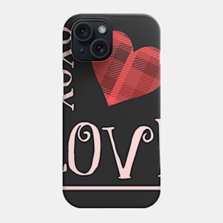 Love Xoxo Valentines day t shirt Phone Case