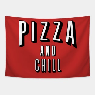 Pizza ans Chill Tapestry