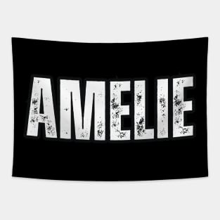 Amelie Name Gift Birthday Holiday Anniversary Tapestry