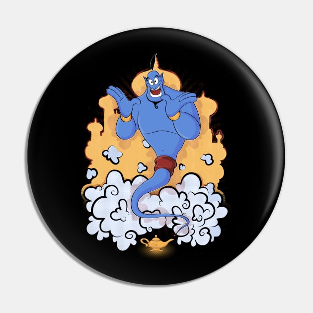 Great Genie Pin by Riverart