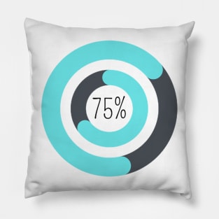 Loading Charging wheel icon Pillow