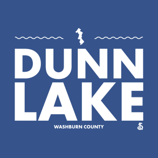 Washburn County, Wisconsin - Dunn Lake T-Shirt